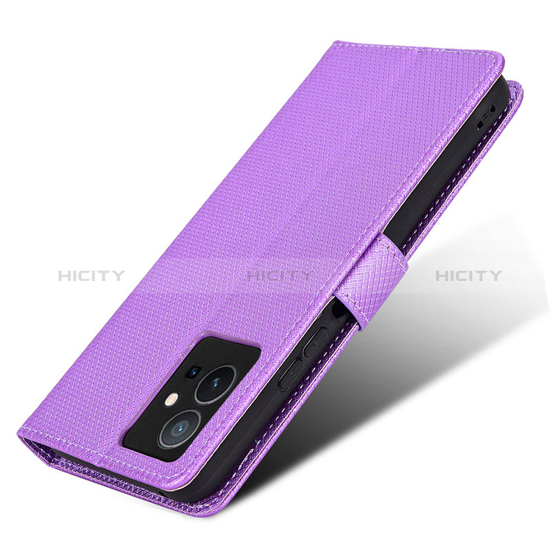 Funda de Cuero Cartera con Soporte Carcasa BY1 para Vivo Y52t 5G