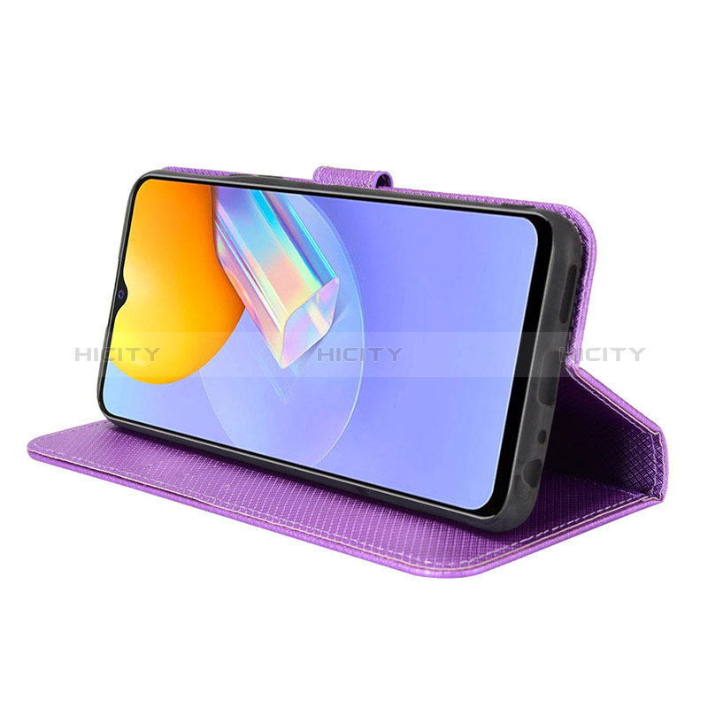 Funda de Cuero Cartera con Soporte Carcasa BY1 para Vivo Y53s NFC