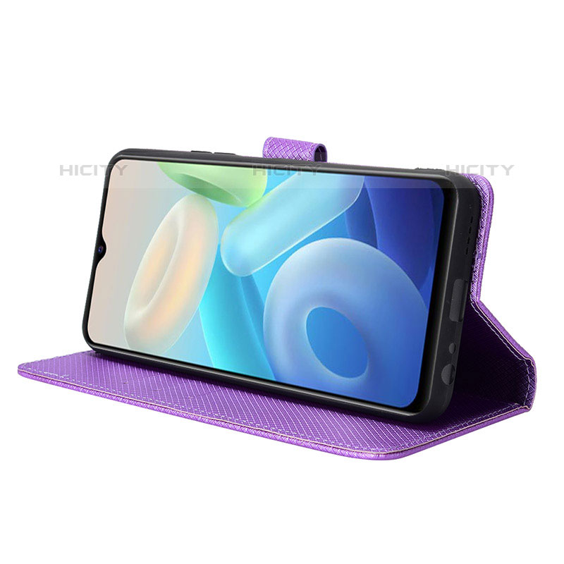 Funda de Cuero Cartera con Soporte Carcasa BY1 para Vivo Y55 5G