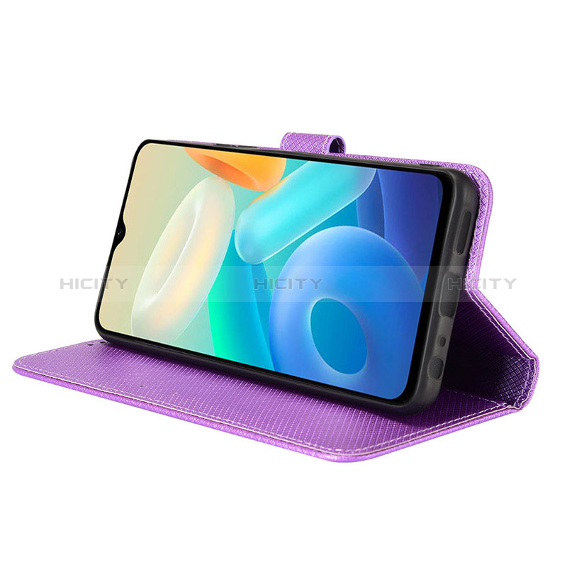 Funda de Cuero Cartera con Soporte Carcasa BY1 para Vivo Y76s 5G