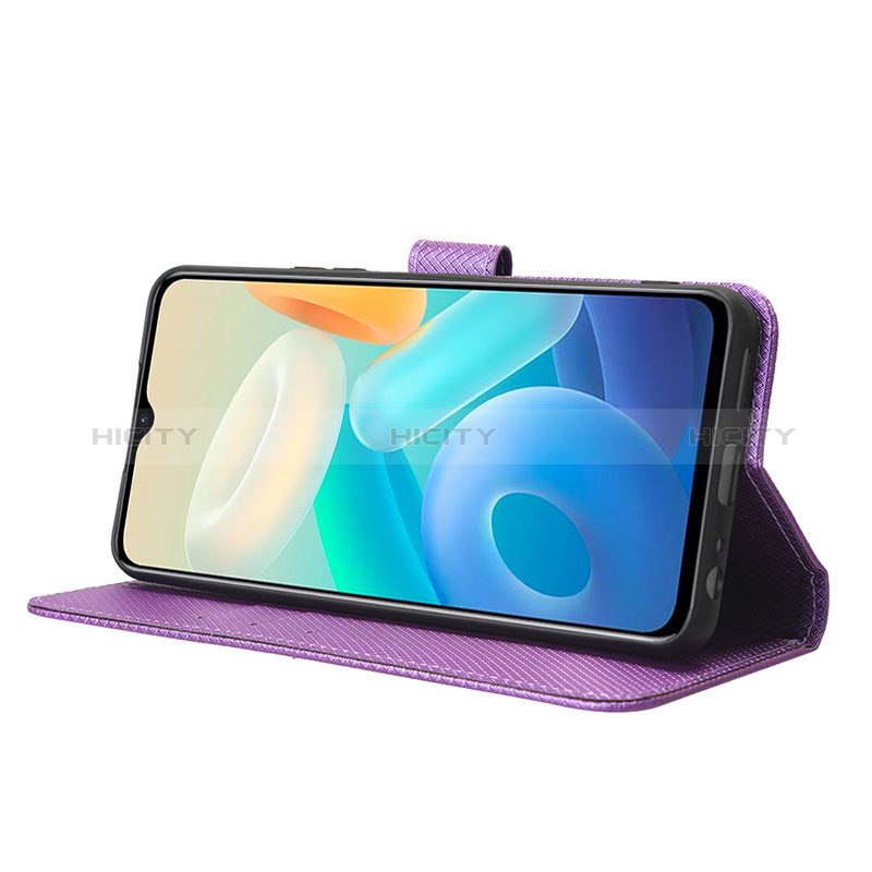 Funda de Cuero Cartera con Soporte Carcasa BY1 para Vivo Y77 5G