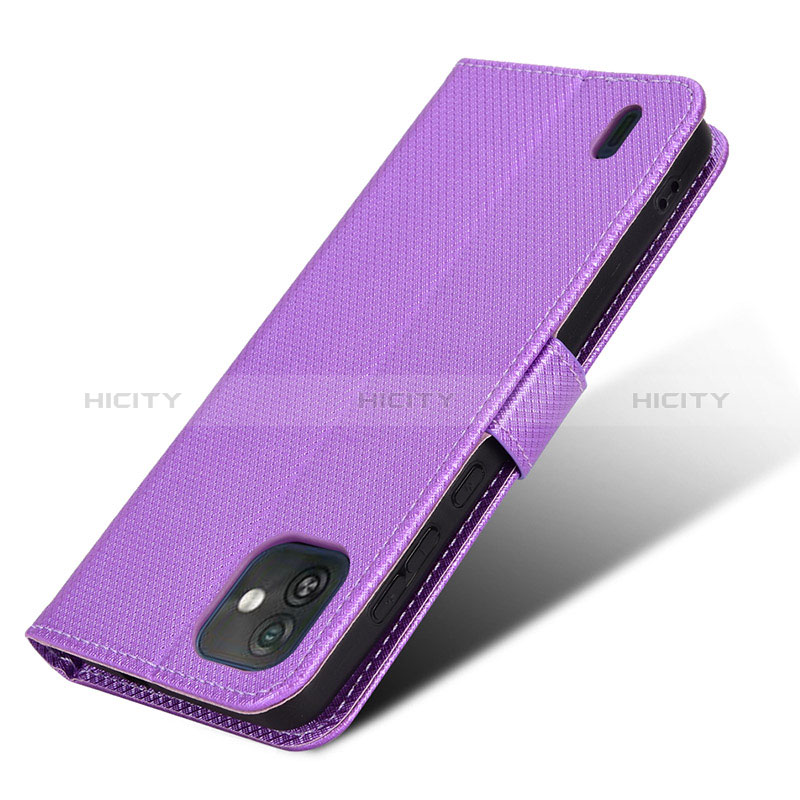 Funda de Cuero Cartera con Soporte Carcasa BY1 para Wiko Y82