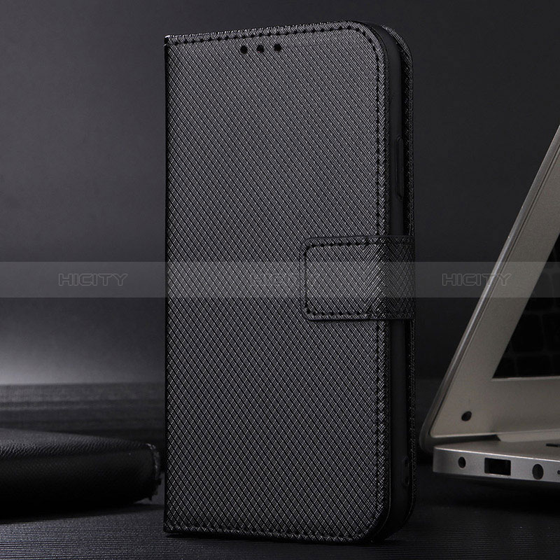 Funda de Cuero Cartera con Soporte Carcasa BY1 para Xiaomi Black Shark 4 5G Negro