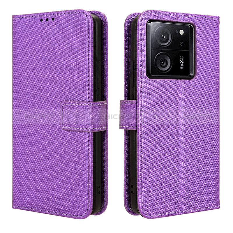 Funda de Cuero Cartera con Soporte Carcasa BY1 para Xiaomi Mi 13T 5G