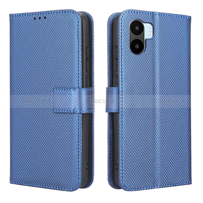 Funda de Cuero Cartera con Soporte Carcasa BY1 para Xiaomi Poco C51