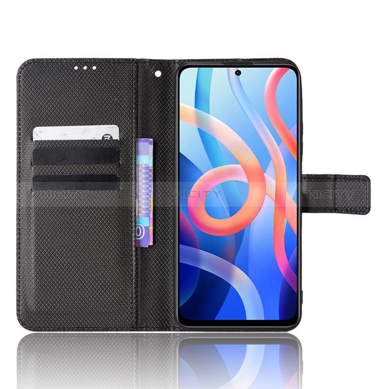 Funda de Cuero Cartera con Soporte Carcasa BY1 para Xiaomi Poco M4 Pro 5G