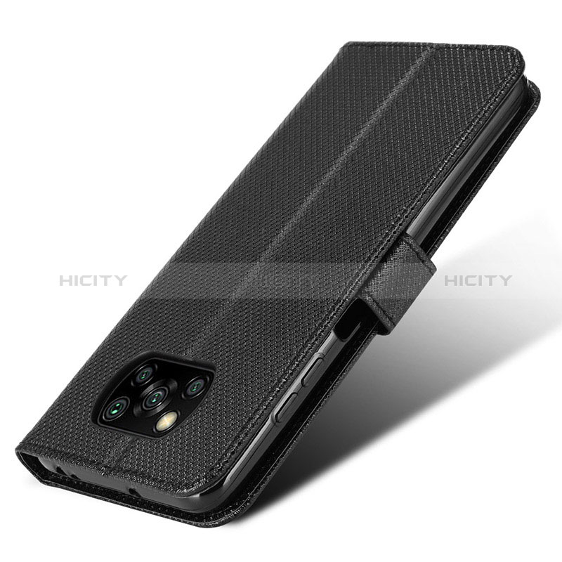 Funda de Cuero Cartera con Soporte Carcasa BY1 para Xiaomi Poco X3