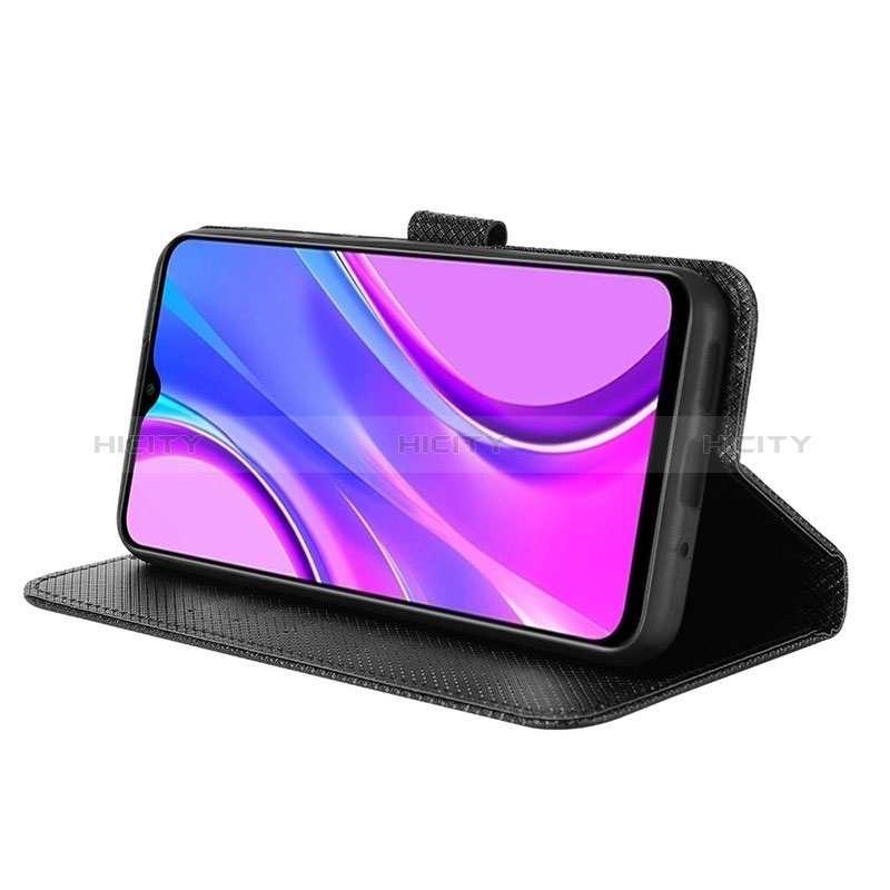 Funda de Cuero Cartera con Soporte Carcasa BY1 para Xiaomi Redmi 9C