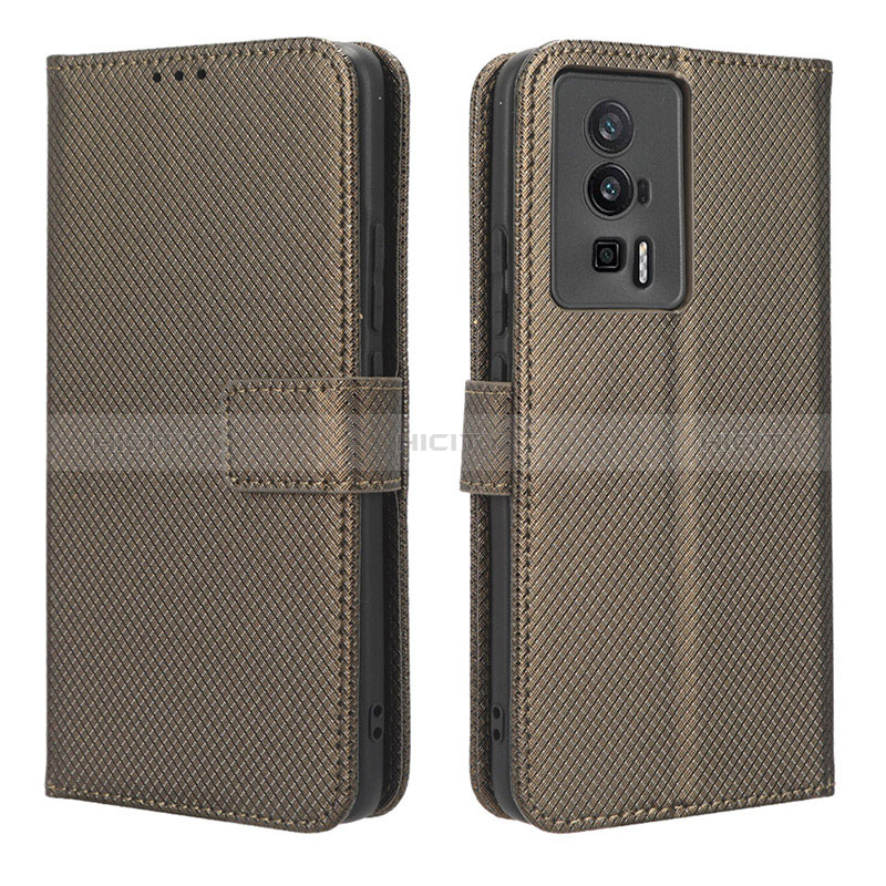 Funda de Cuero Cartera con Soporte Carcasa BY1 para Xiaomi Redmi K60 Pro 5G