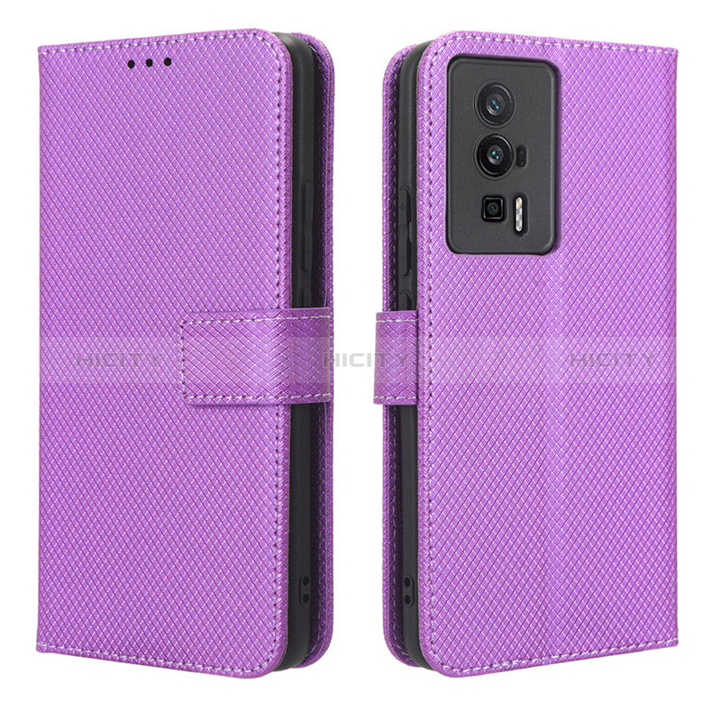 Funda de Cuero Cartera con Soporte Carcasa BY1 para Xiaomi Redmi K60 Pro 5G