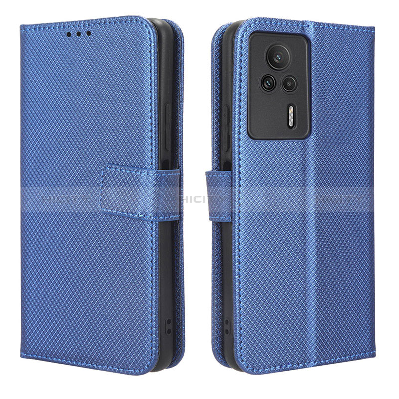 Funda de Cuero Cartera con Soporte Carcasa BY1 para Xiaomi Redmi K60E 5G