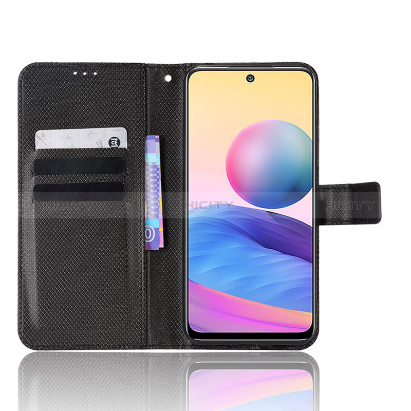 Funda de Cuero Cartera con Soporte Carcasa BY1 para Xiaomi Redmi Note 10 5G