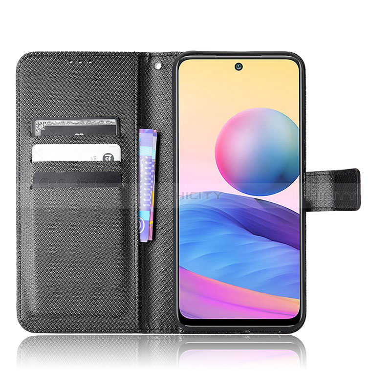 Funda de Cuero Cartera con Soporte Carcasa BY1 para Xiaomi Redmi Note 10 JE 5G