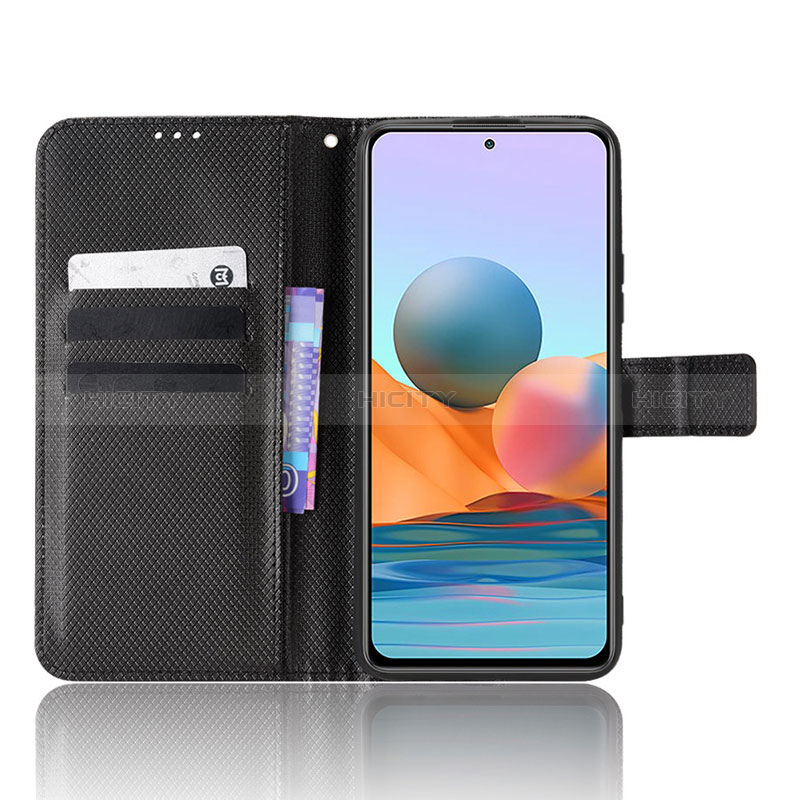 Funda de Cuero Cartera con Soporte Carcasa BY1 para Xiaomi Redmi Note 10 Pro 5G