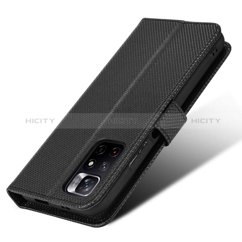 Funda de Cuero Cartera con Soporte Carcasa BY1 para Xiaomi Redmi Note 11 5G