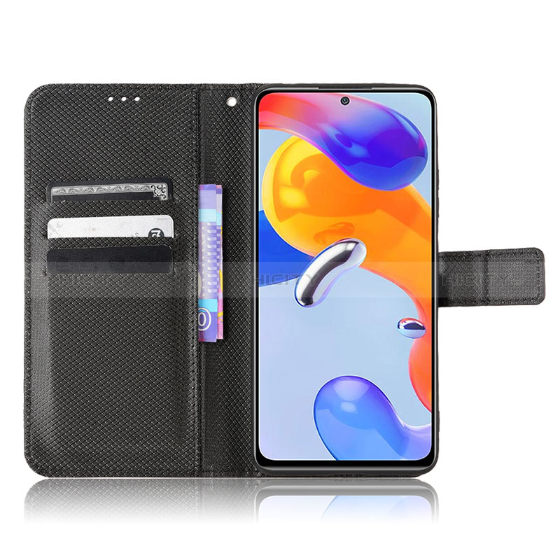 Funda de Cuero Cartera con Soporte Carcasa BY1 para Xiaomi Redmi Note 11 Pro 5G