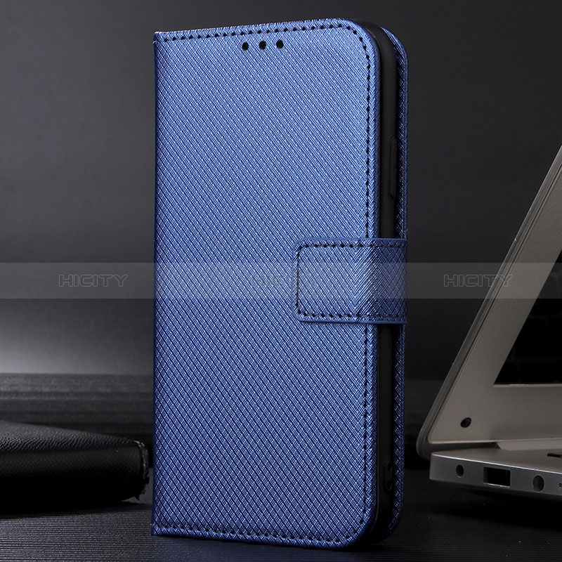 Funda de Cuero Cartera con Soporte Carcasa BY1 para Xiaomi Redmi Note 11 SE 5G Azul