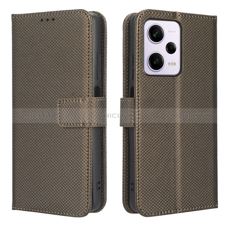 Funda de Cuero Cartera con Soporte Carcasa BY1 para Xiaomi Redmi Note 12 Pro 5G