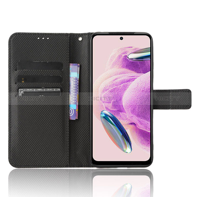 Funda de Cuero Cartera con Soporte Carcasa BY1 para Xiaomi Redmi Note 12S