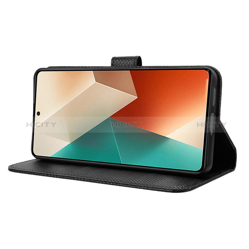 Funda de Cuero Cartera con Soporte Carcasa BY1 para Xiaomi Redmi Note 13 5G