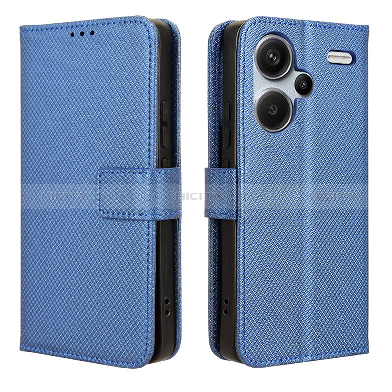 Funda de Cuero Cartera con Soporte Carcasa BY1 para Xiaomi Redmi Note 13 Pro+ Plus 5G