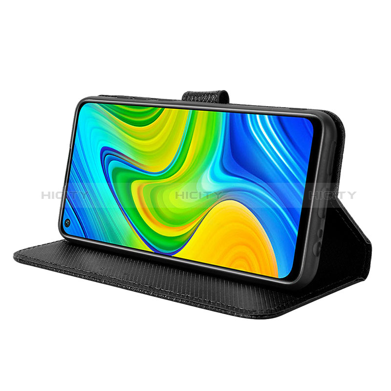 Funda de Cuero Cartera con Soporte Carcasa BY1 para Xiaomi Redmi Note 9