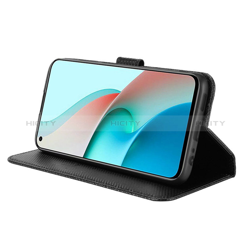 Funda de Cuero Cartera con Soporte Carcasa BY1 para Xiaomi Redmi Note 9 5G