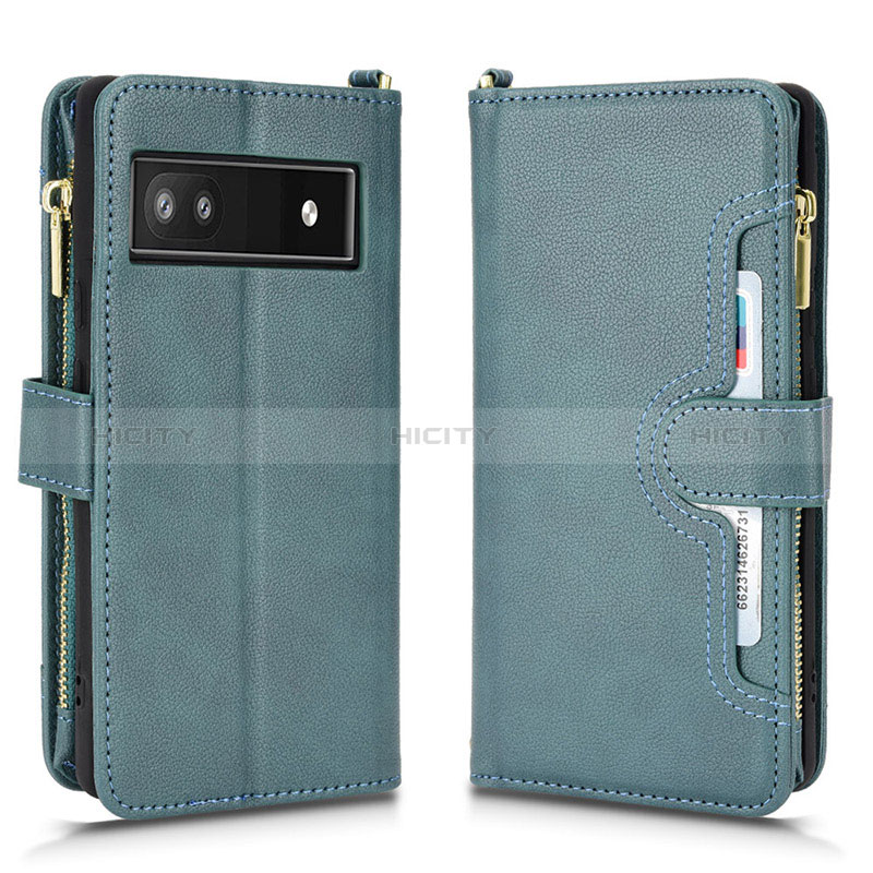 Funda de Cuero Cartera con Soporte Carcasa BY2 para Google Pixel 6a 5G