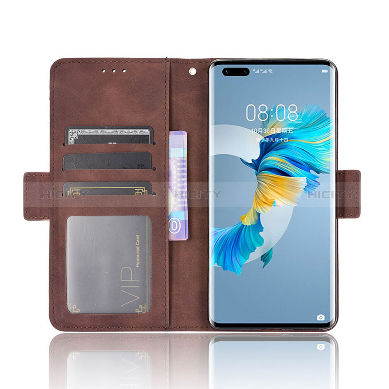 Funda de Cuero Cartera con Soporte Carcasa BY2 para Huawei Mate 40 Pro