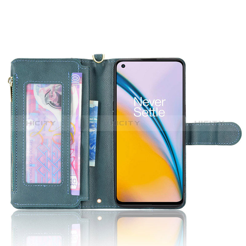 Funda de Cuero Cartera con Soporte Carcasa BY2 para OnePlus Nord 2 5G