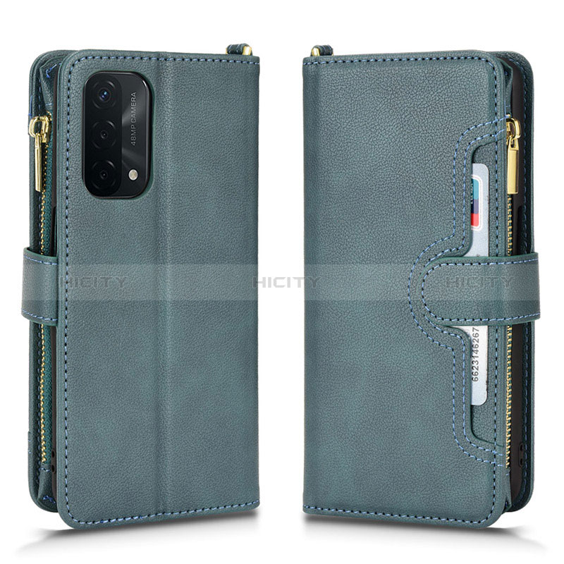 Funda de Cuero Cartera con Soporte Carcasa BY2 para Oppo A74 5G