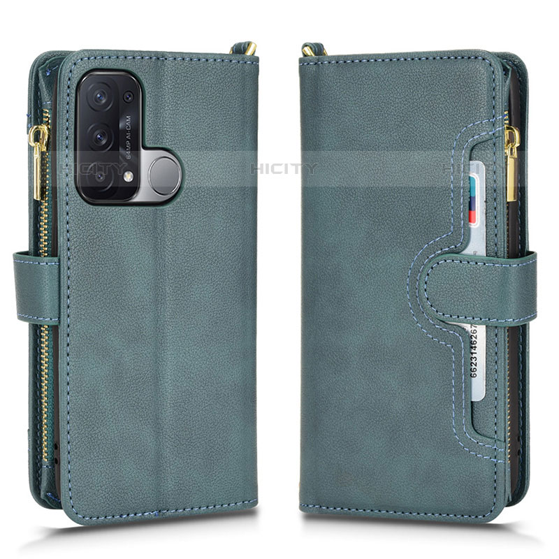 Funda de Cuero Cartera con Soporte Carcasa BY2 para Oppo Reno5 A