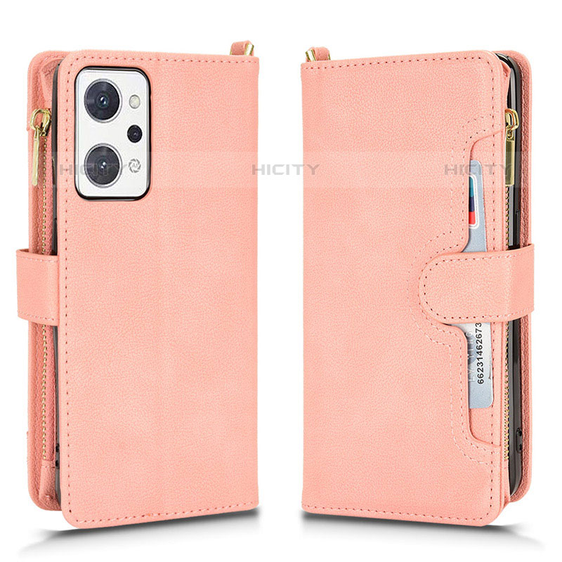 Funda de Cuero Cartera con Soporte Carcasa BY2 para Oppo Reno7 A