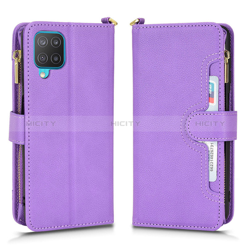 Funda de Cuero Cartera con Soporte Carcasa BY2 para Samsung Galaxy A12 5G