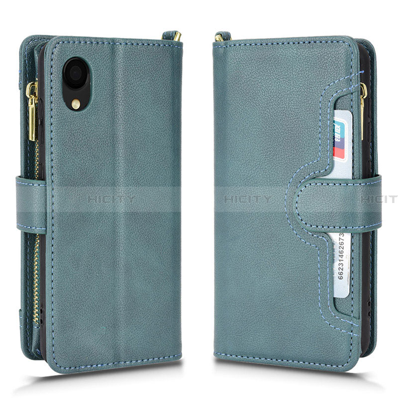 Funda de Cuero Cartera con Soporte Carcasa BY2 para Samsung Galaxy A22 5G SC-56B