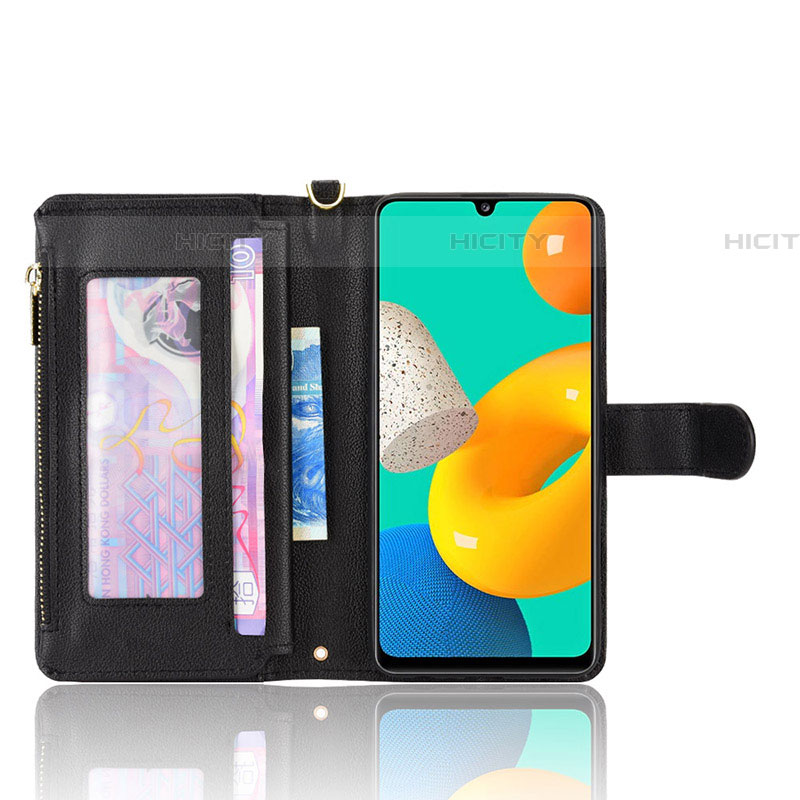 Funda de Cuero Cartera con Soporte Carcasa BY2 para Samsung Galaxy F22 4G