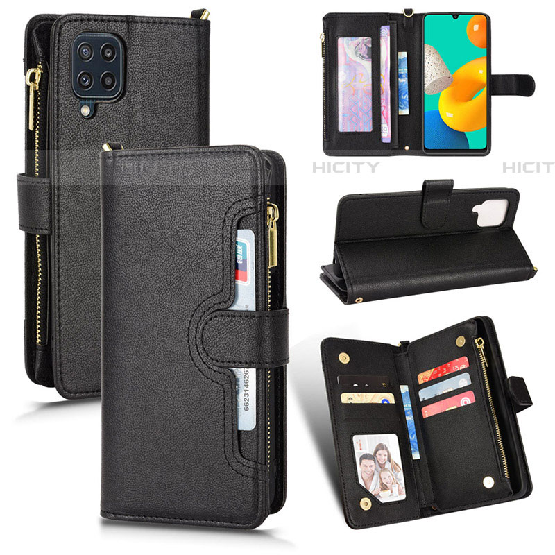 Funda de Cuero Cartera con Soporte Carcasa BY2 para Samsung Galaxy F22 4G