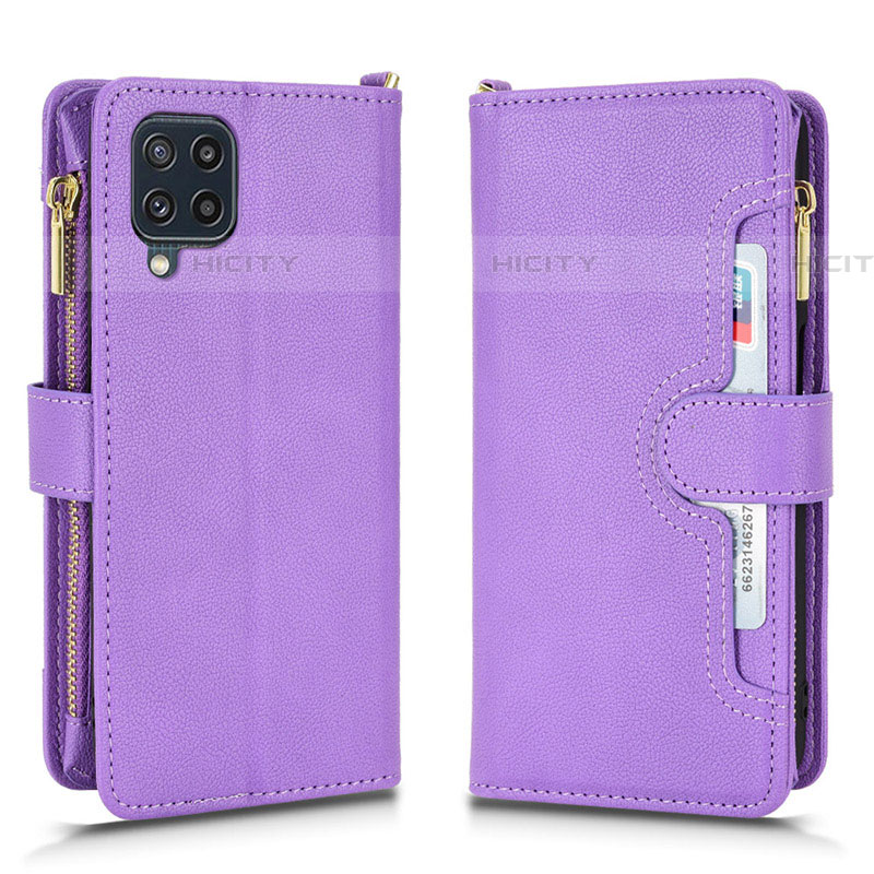 Funda de Cuero Cartera con Soporte Carcasa BY2 para Samsung Galaxy F22 4G