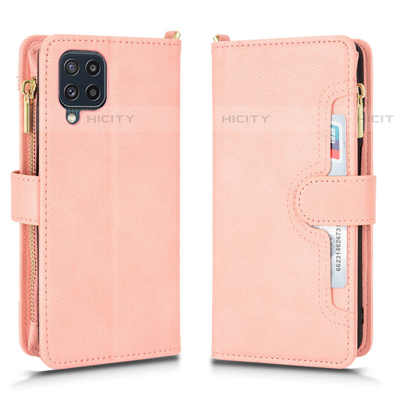 Funda de Cuero Cartera con Soporte Carcasa BY2 para Samsung Galaxy F22 4G