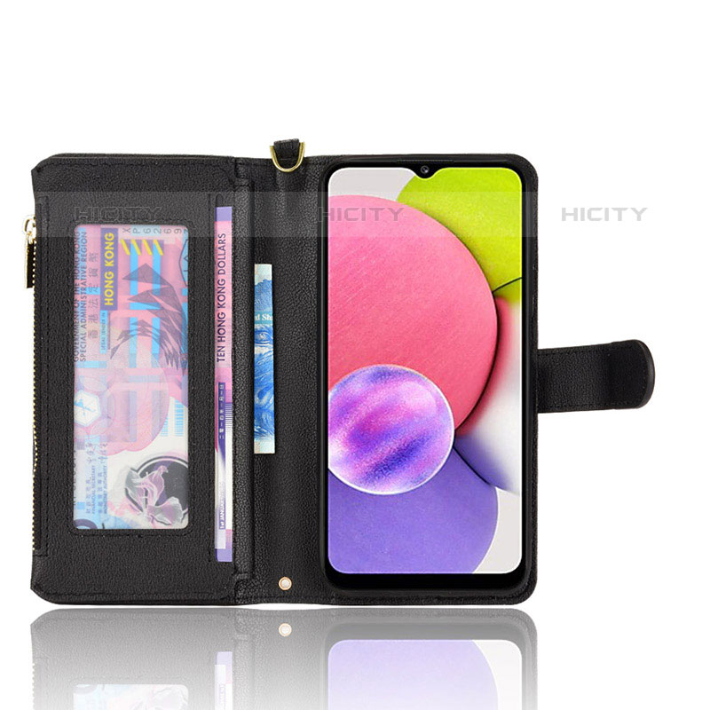 Funda de Cuero Cartera con Soporte Carcasa BY2 para Samsung Galaxy M02s