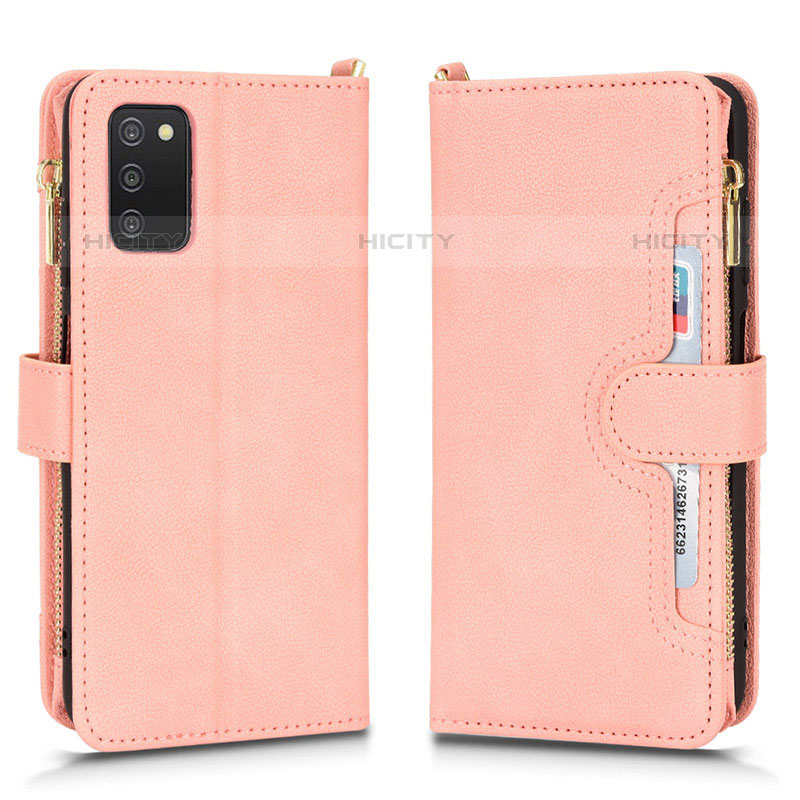 Funda de Cuero Cartera con Soporte Carcasa BY2 para Samsung Galaxy M02s