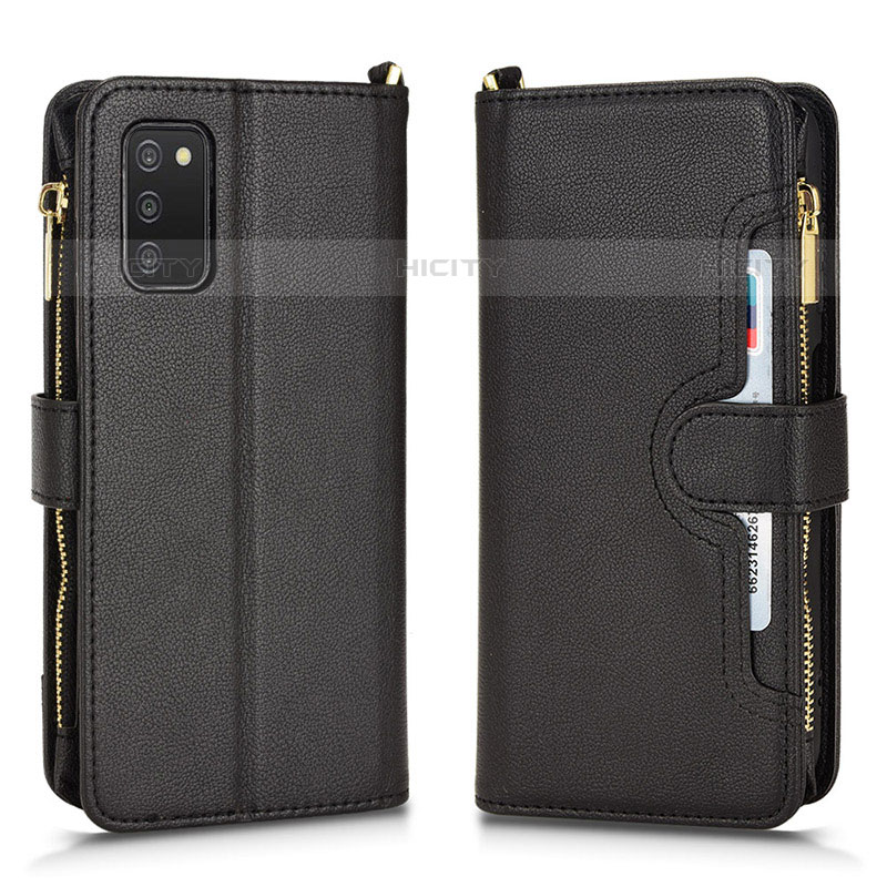 Funda de Cuero Cartera con Soporte Carcasa BY2 para Samsung Galaxy M02s