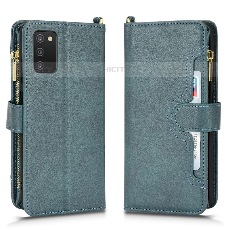 Funda de Cuero Cartera con Soporte Carcasa BY2 para Samsung Galaxy M02s