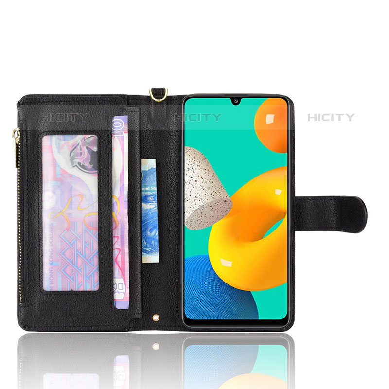 Funda de Cuero Cartera con Soporte Carcasa BY2 para Samsung Galaxy M32 4G