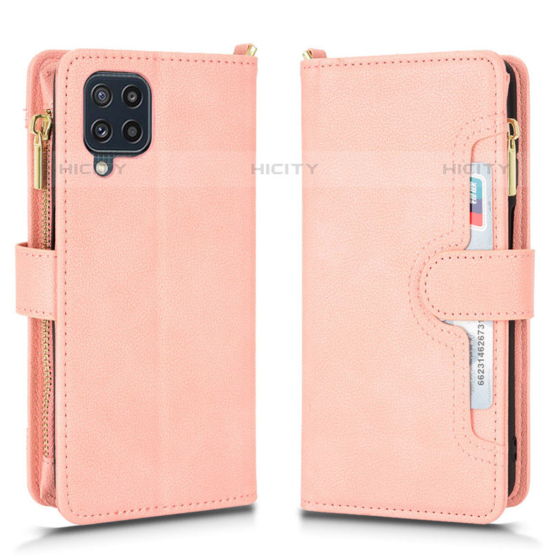 Funda de Cuero Cartera con Soporte Carcasa BY2 para Samsung Galaxy M32 4G