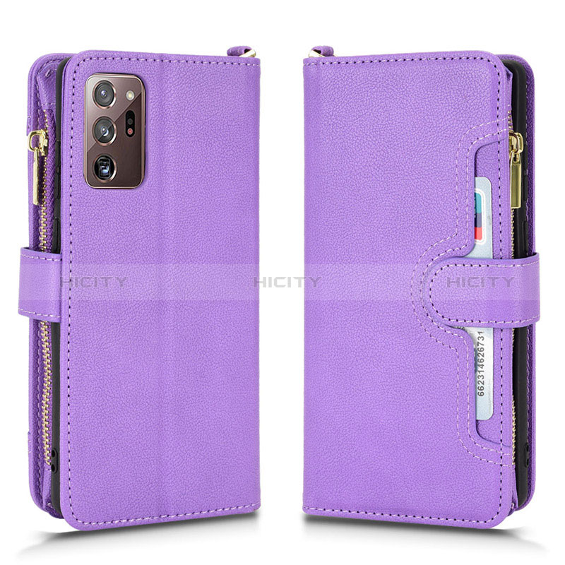 Funda de Cuero Cartera con Soporte Carcasa BY2 para Samsung Galaxy Note 20 Ultra 5G