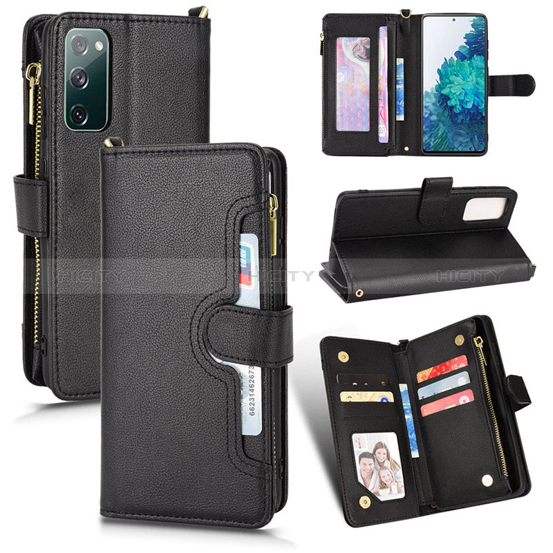 Funda de Cuero Cartera con Soporte Carcasa BY2 para Samsung Galaxy S20 FE (2022) 5G