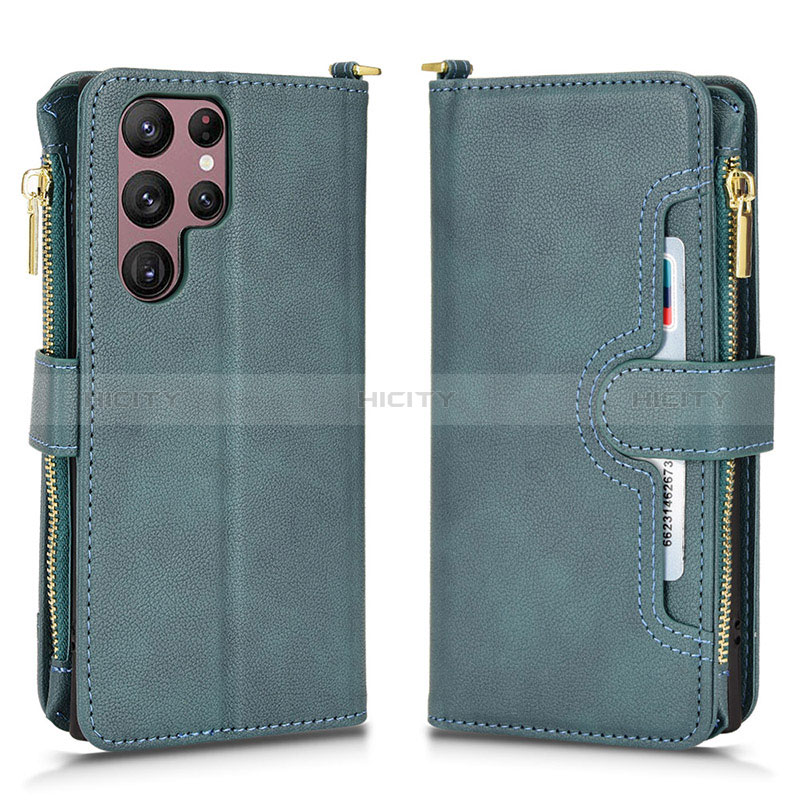 Funda de Cuero Cartera con Soporte Carcasa BY2 para Samsung Galaxy S23 Ultra 5G