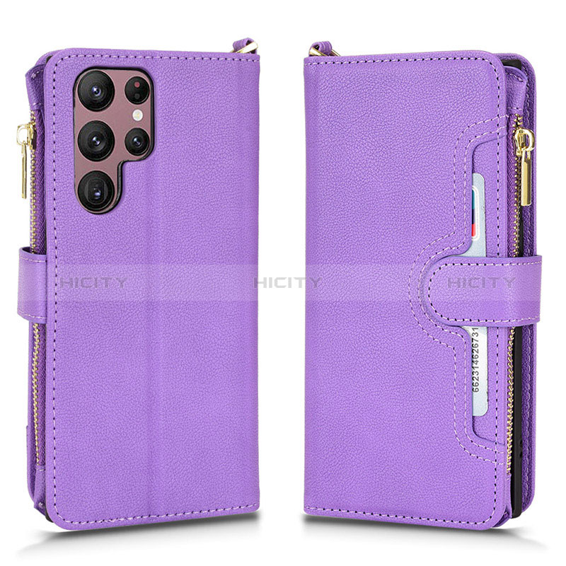 Funda de Cuero Cartera con Soporte Carcasa BY2 para Samsung Galaxy S23 Ultra 5G