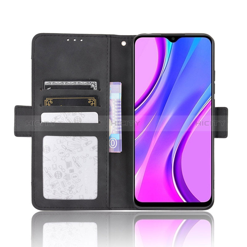 Funda de Cuero Cartera con Soporte Carcasa BY2 para Xiaomi Redmi 9 India